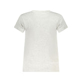 Pepe Jeans Gray Cotton Women T-Shirt